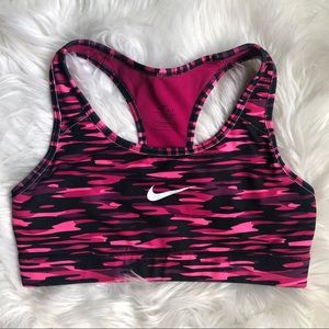 EUC Nike Dr-fit Sports Bra Hot Pinks and Purple